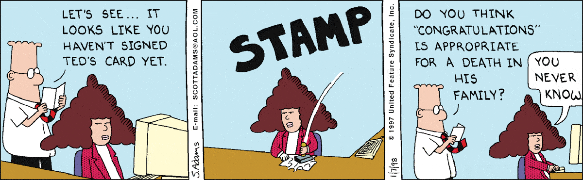 Dilbert Cartoon